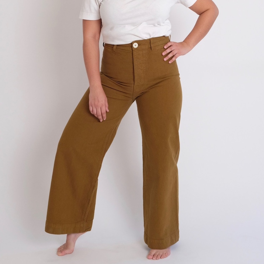 Jesse Kamm sailor pants tobacco
